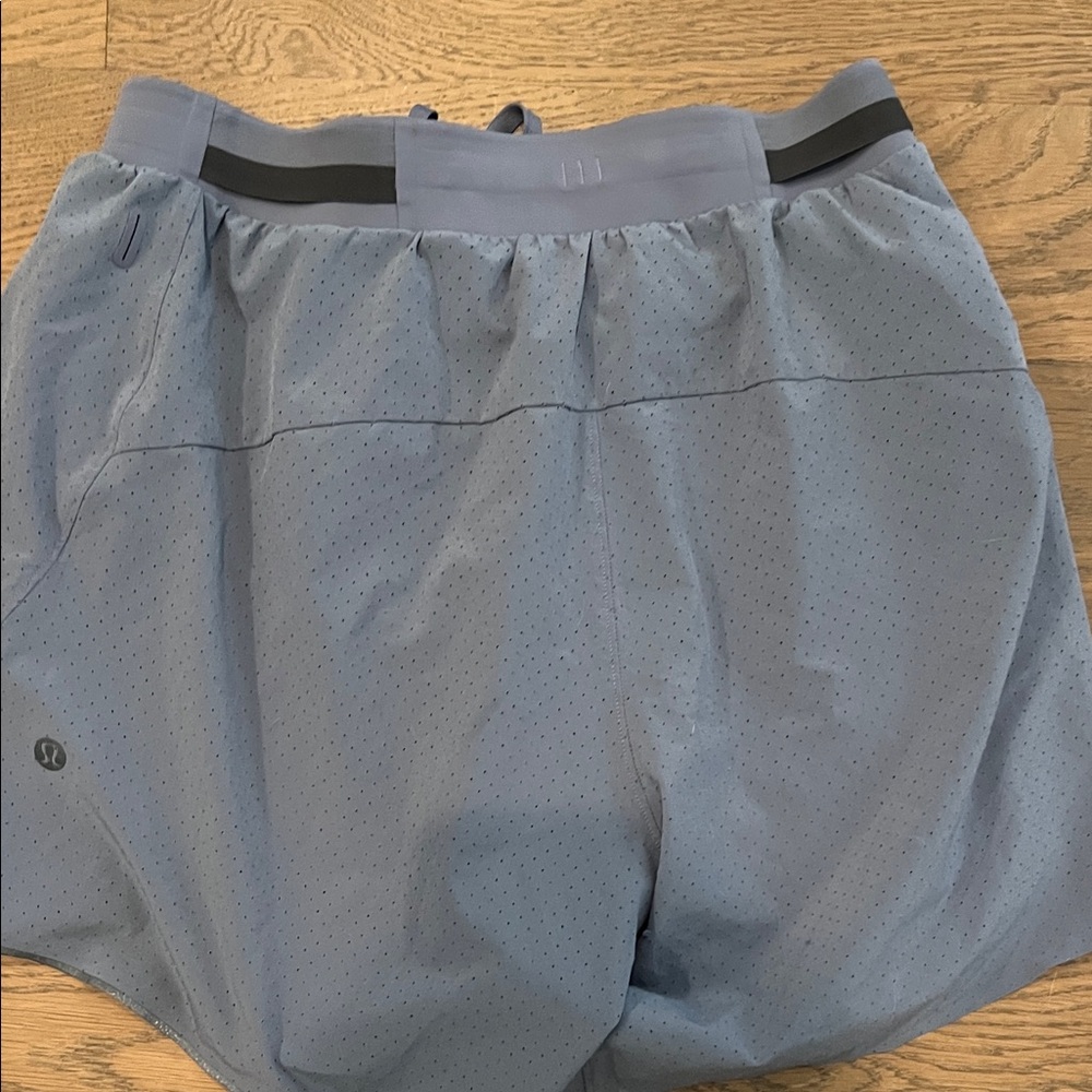 lululemon athletica Blue Athletic Shorts - Picture 3 of 4